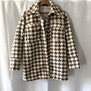 Nasty Gal Herringbone Print Jacket